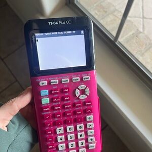 Texas Instruments TI-84 Plus CE Pink Graphing Calculator